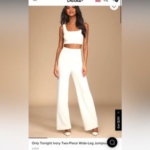 NWT Lulus Only Tonight Two Piece Set